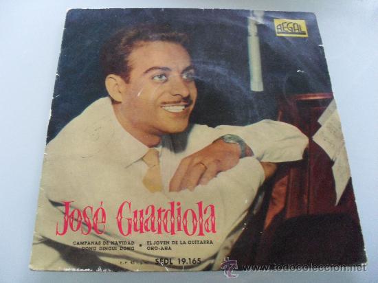 Discos de vinilo: JOSE GUARDIOLA - CAMPANAS DE NAVIDAD + 3 EP - Foto 1