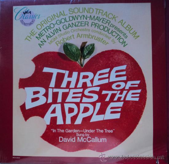 Discos de vinilo: Three Bites the Apple. Edicion de 1986 de Usa - Foto 1