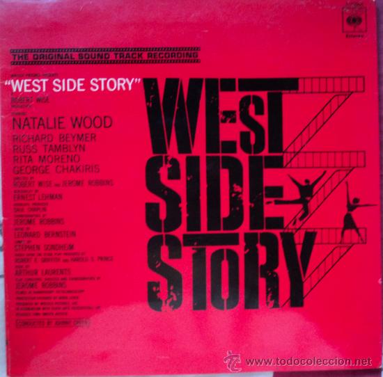 Discos de vinilo: West Side Story, Edicion de 1966 de Espa&ntilde;a - Foto 1