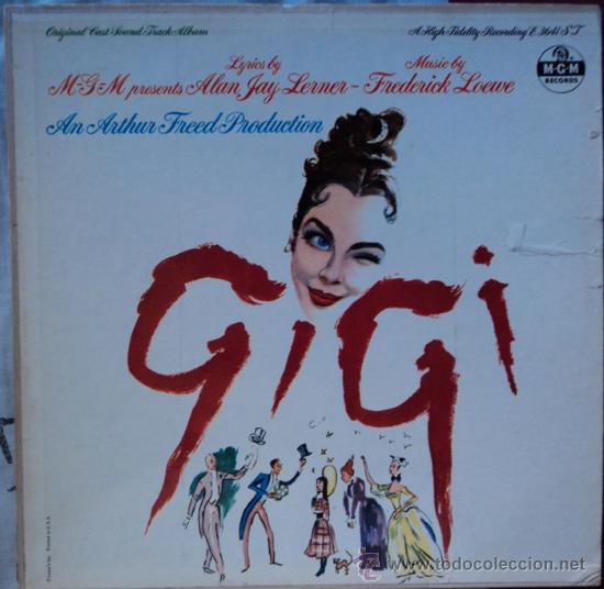 Discos de vinilo: Gigi, B.S.O. - 1&ordf; Edicion de Usa - Foto 1