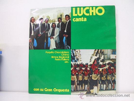 Discos de vinilo: LUCHO - CANTA - SIT 1981 - Foto 1