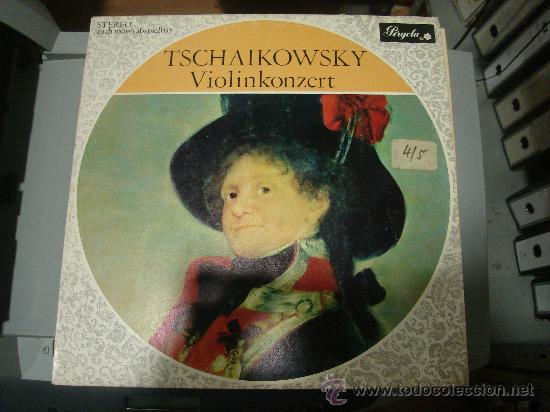Discos de vinilo: LP DE TSCHAIKOWSKY. VIOLINKONZERT. - Foto 1