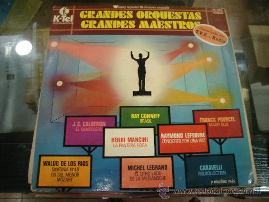 Dischi in vinile: LP DE GRANDES ORQUESTAS. GRANDES MAESTROS.