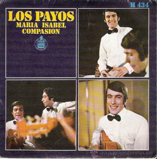 Discos de vinilo: SINGLE DE LOS PAYOS, DE 1969 - Foto 1