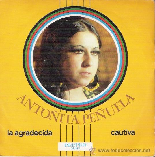 Discos de vinilo: SINGLE DE ANTO&Ntilde;ITA PE&Ntilde;UELA, DE 1972 - Foto 1