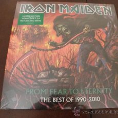 Discos de vinilo: IRON MAIDEN - FROM FEAR TO ETERNITY - PICTURE DISC - 3 LP - HEAVY METAL - PRECINTADO