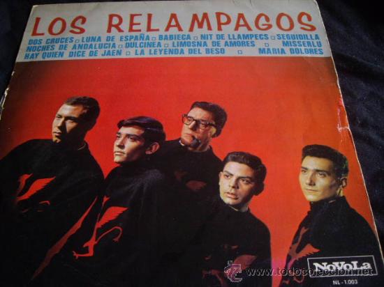 Discos de vinilo: LOS RELAMPAGOS-ORIGINAL NOVOLA 1965 - Foto 1