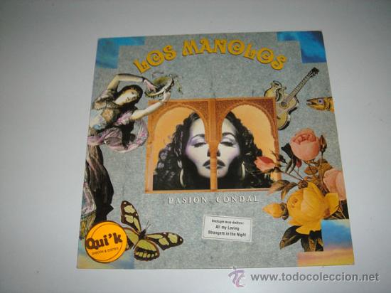 Discos de vinilo: LP Los Manolos, Pasion Condal. - Foto 1
