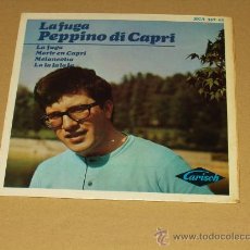 Discos de vinilo: PEPPINO DI CAPRI Y SUS ROCKERS EP LA FUGA+3