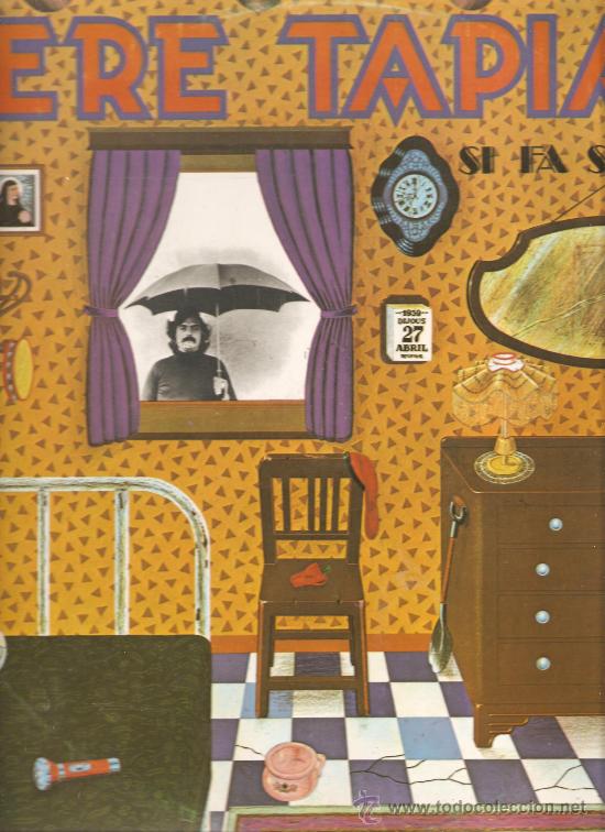 Discos de vinilo: LP PERE TAPIES - SI FA SOL - Foto 1