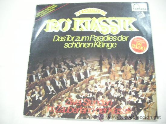 Disques de vinyle: ANTIGUO LP 120 MINUTOS DE CLASICO
