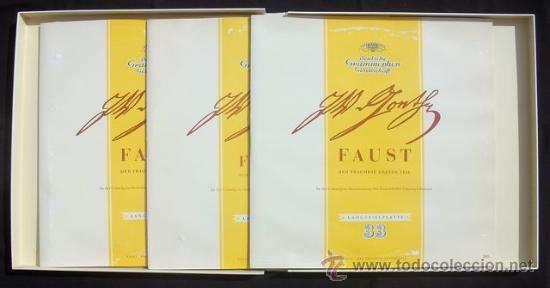Discos de vinilo: Goethe - Faust - 1a parte - 3 LP`s - Como nuevo - Foto 2