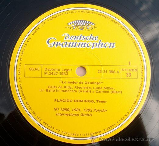 Discos de vinilo: Lo mejor de Domingo - Como nuevo - Foto 2