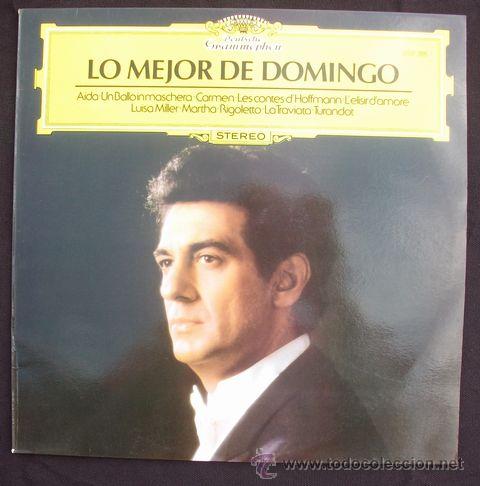 Discos de vinilo: Lo mejor de Domingo - Como nuevo - Foto 1