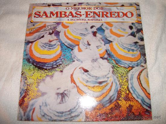 Vinyl records: A INCR&Iacute;VEL BATERIA - O MELHOR DOS / SAMBAS - ENREDO / 1989 PHILIPS