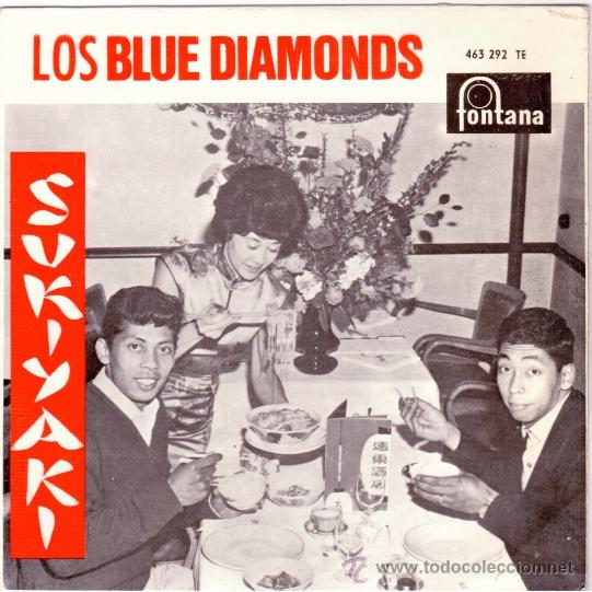 Discos de vinilo: LOS BLUE DIAMONDS - Sukiyaki - Foto 1
