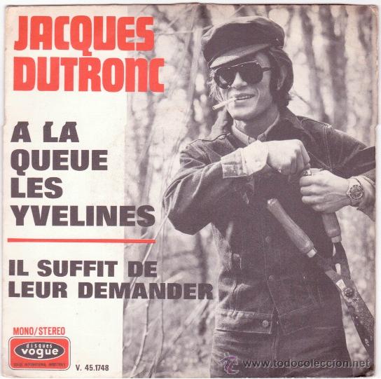 Discos de vinilo: JACQUES DOUTRONC - A la queue les yvelines - Foto 1