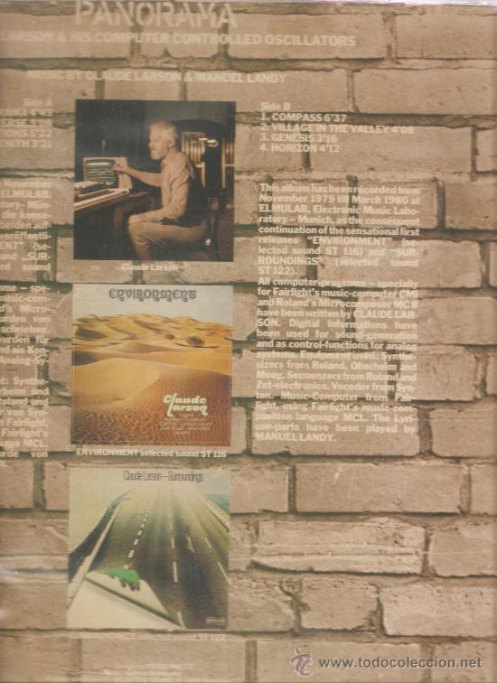 Discos de vinilo: LP CLAUDE LARSON : PANORAMA - Foto 2