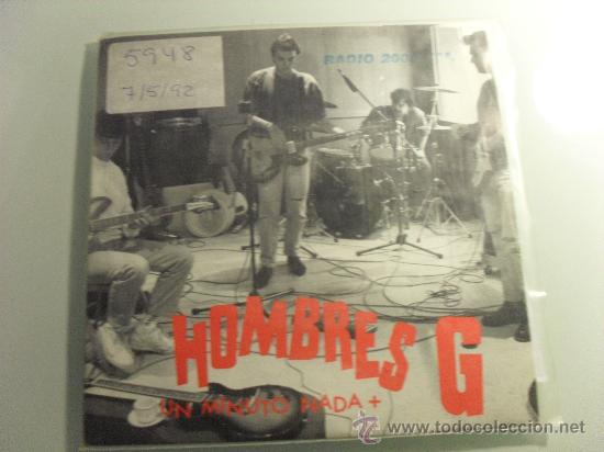 Discos de vinilo: HOMBRES G - UN MINUTO NADA +  1992 - Foto 1