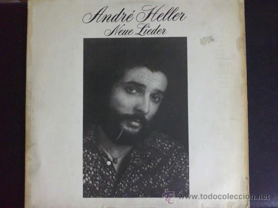 Discos de vinilo: ANDRE HELLER - NEUE LIEDER - LP ALEMANIA - Foto 1