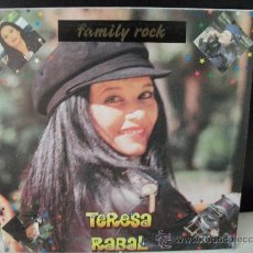 Discos de vinilo: SINGLE DE TERESA RABAL, FAMILY ROCK / ESPERA PEQUEÑA, AÑO 1989, CANCIONES DE EDUARDO RODRIGO
