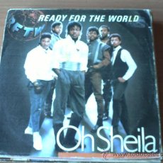 Discos de vinilo: SINGLE/ FOR THE WORLD/OH SHEILA/PEPETO RECORDS. Lote 28994015