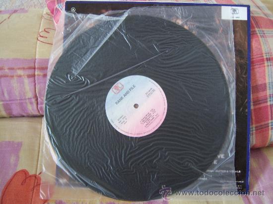 Discos de vinilo: RANK AND FILE - Foto 4