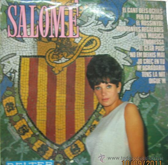 Discos de vinilo: Salom&eacute; canciones tradicionales catalanas - Foto 1