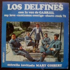 Discos de vinilo: MARY GISBERT CON GABRIEL Y LOS DELFINES – EP SPAIN 1971 – DISCOPHON - MY LOVE. Lote 28462667