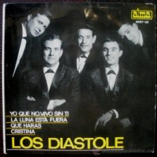 Discos de vinilo: LOS DIASTOLE EP SPAIN 1965 ALMA 4007-XC - MINA - PINO DONAGLIO SPANISH BEAT. Lote 28463014