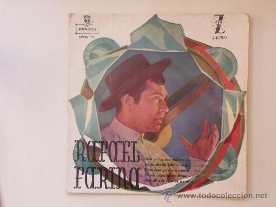 Discos de vinilo: Rafael Farina. Montilla. - Foto 1
