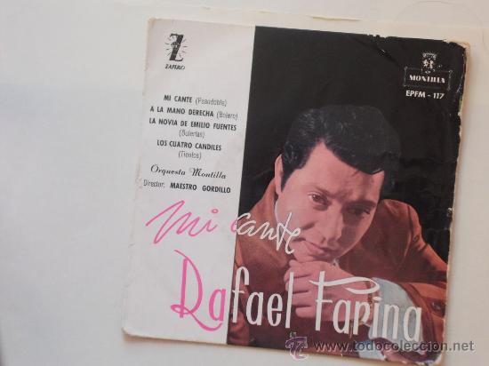 Discos de vinilo: Mi cante. Rafael Farina. - Foto 1