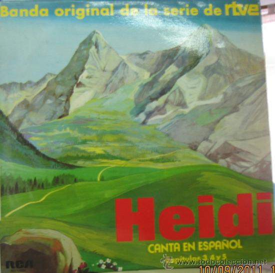 Discos de vinilo: Heidi  -canta en espa&ntilde;ol- - Foto 1