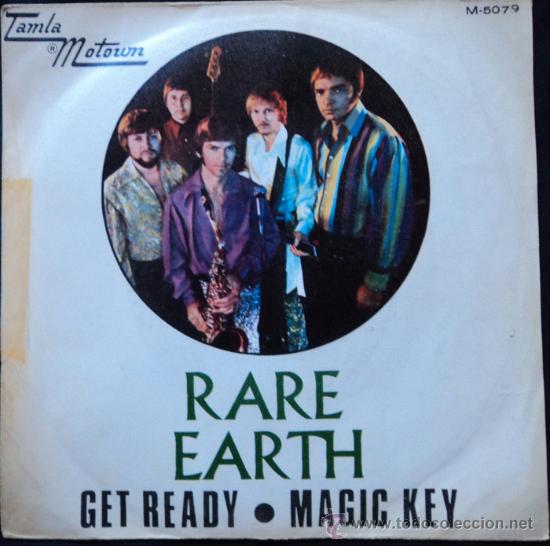 Discos de vinilo: Rare Earth, Get Ready, Edicion de 1970 de Espa&ntilde;a, Single - Foto 1