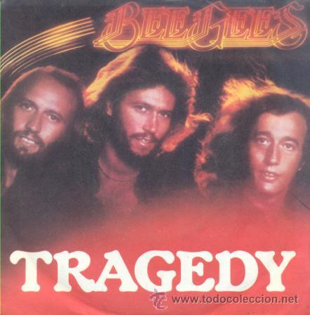 Discos de vinilo: THE BEE GEES - TRAGEDY / UNTIL - SINGLE ESPA&Ntilde;OL DE VINILO - Foto 1
