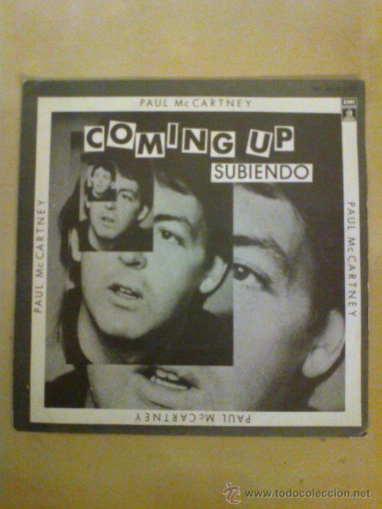 Discos de vinilo: PAUL MCCARTNEY - COMMING UP / COMMING UP (LIVE) ( 1980 ) - Foto 1