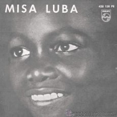 Discos de vinilo: MISA LUBA - 1962. Lote 28567535