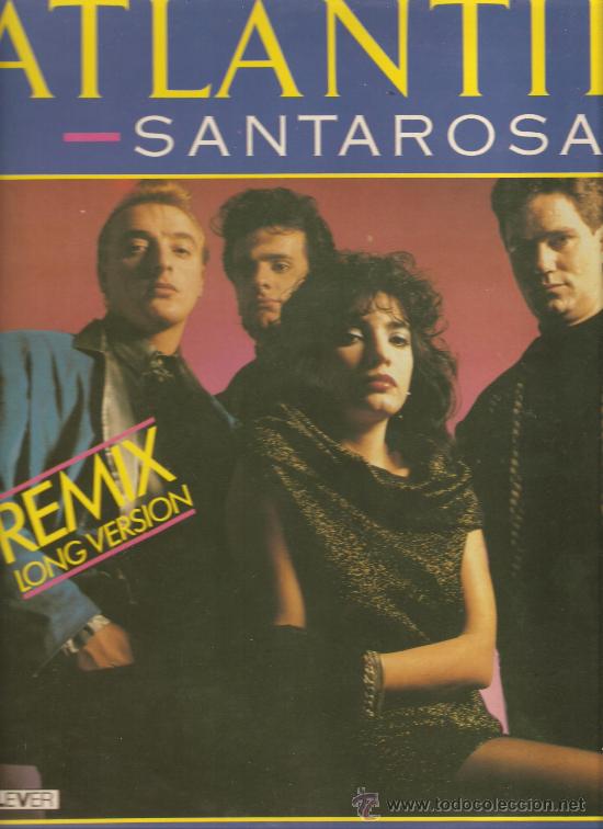 Discos de vinilo: MAXI ATLANTIDE - SANTAROSA - Foto 1