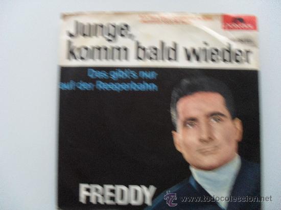 Discos de vinilo: FREDDY - JUNGE, KOMM BALD WIEDER - Foto 1