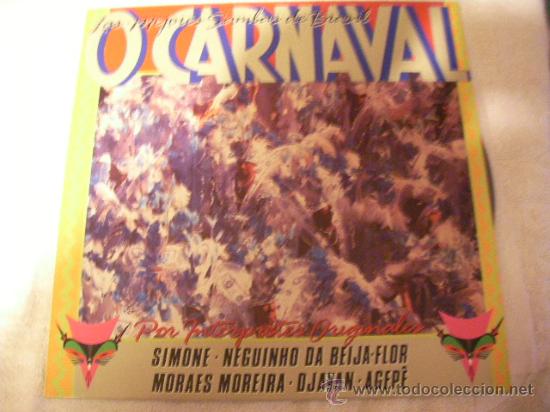 Vinyl records: LP O BRASIL LAS MEJORES SAMBAS DE BRASIL