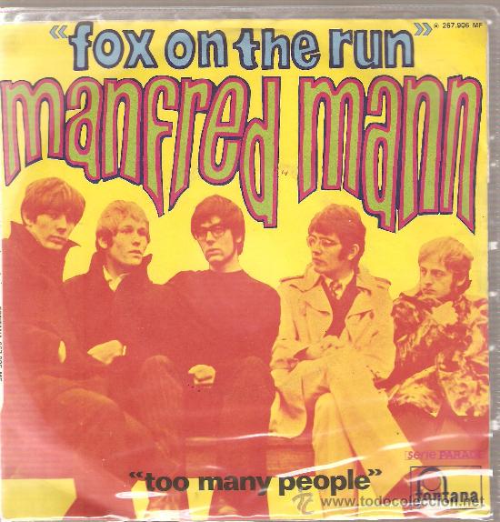 Discos de vinilo: SINGLE MANFRED MANN : FOX ON THE RUN - Foto 1