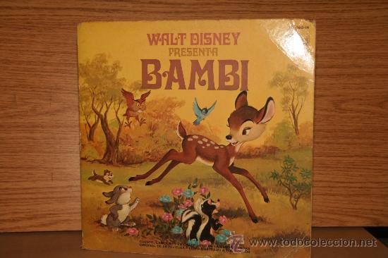 Discos de vinilo: BAMBI. WALT DISNEY - Foto 1
