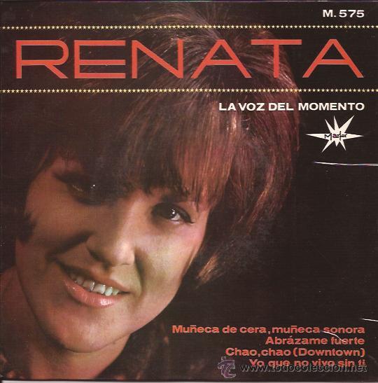 Discos de vinilo: EP-RENATA-MARFER 575-DOWNTOWN-1965 - Foto 1