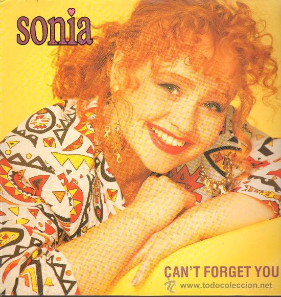 Discos de vinilo: Sonia - Cant Forget You (3 versiones) - MaxiSingle 1989 - Foto 1