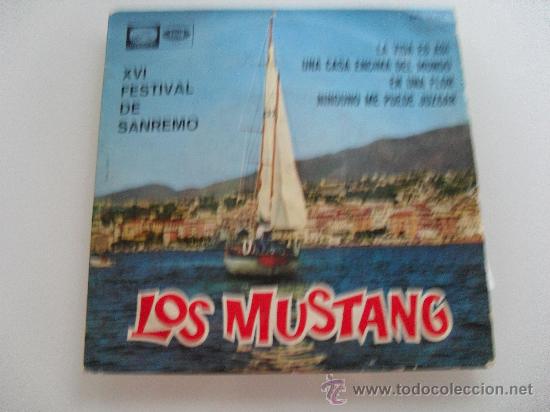 Discos de vinilo: LOS MUSTANG - LA VIDA ES ASI + 3 EP 1966 - Foto 1