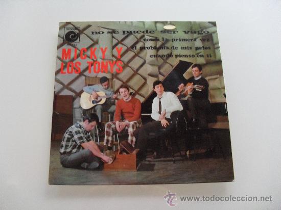 Discos de vinilo: MICKY Y LOS TONYS - NO SE PUEDE SER VAGO + E 3P 1967 - Foto 1