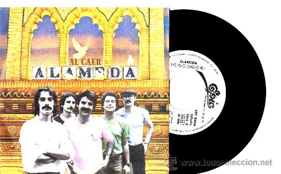 Discos de vinilo: ALAMEDA Al caer SINGLE - Foto 1