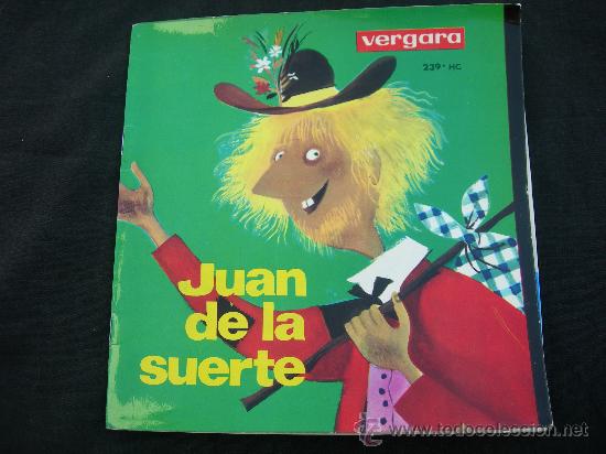 Discos de vinilo: CUENTO Y DISCO JUAN DE LA SUERTE // VERGARA 1965 - Foto 1