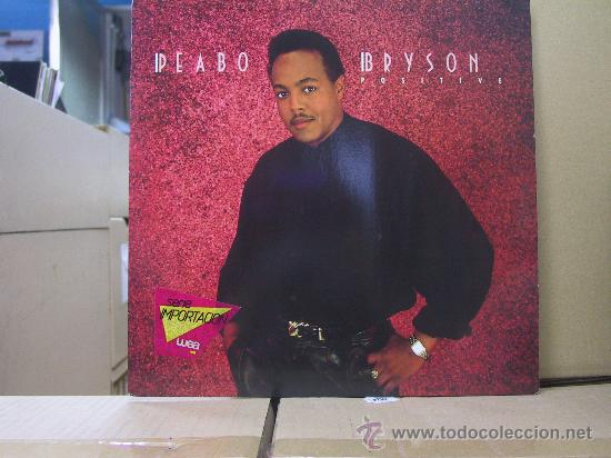 Discos de vinilo: PEABO BRYSON - POSITIVE - ORIGINAL U.S.A. - ELEKTRA 1988 - Foto 1