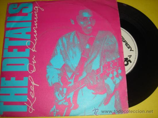 Discos de vinilo: THE DETAILS -SG- KEEP ON RUNNING - Foto 1